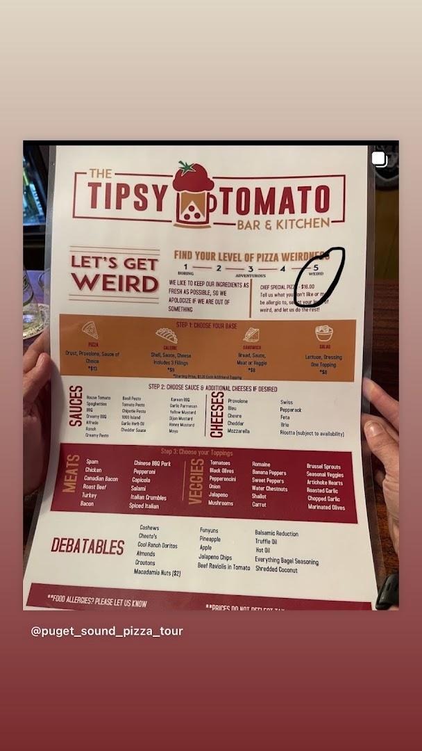 The Tipsy Tomato Bar & Kitchen